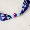 Silk Wrap Bracelet with Beads