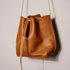 Leather Trapeze Sling Bag