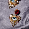 Lovers' Wink Earrings by Margaretta Fox