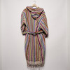 Multicolor Turkish Cotton Pompom Robe