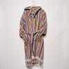 Multicolor Turkish Cotton Pompom Robe