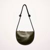 Leather Selene Bag in Moss/Black