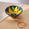 Sunflower Trinket Bowl by Jean Michel Dumas