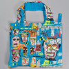 Basquiat Skull Folding Tote