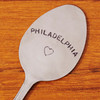 Philadelphia Heart Spoon Garden Marker