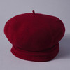 Authentic 100percent Wool Slouchy French Beret in 3 Colors