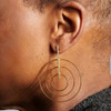 Triple Ripple Bronze Earrings by Selah