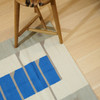 Frank Lloyd Wright Pettit 3x5 Flat Weave Cotton Rug