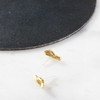 Give and Receive Brass Studs by Moon Arrow