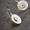 Laurette Sterling Double Disk Earrings