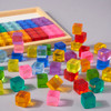 Bauspiel Lucent Cubes 100 Piece Set