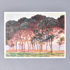 Philadelphia Museum of Art Claude Monet Under the Pines Evening Mini Poster 