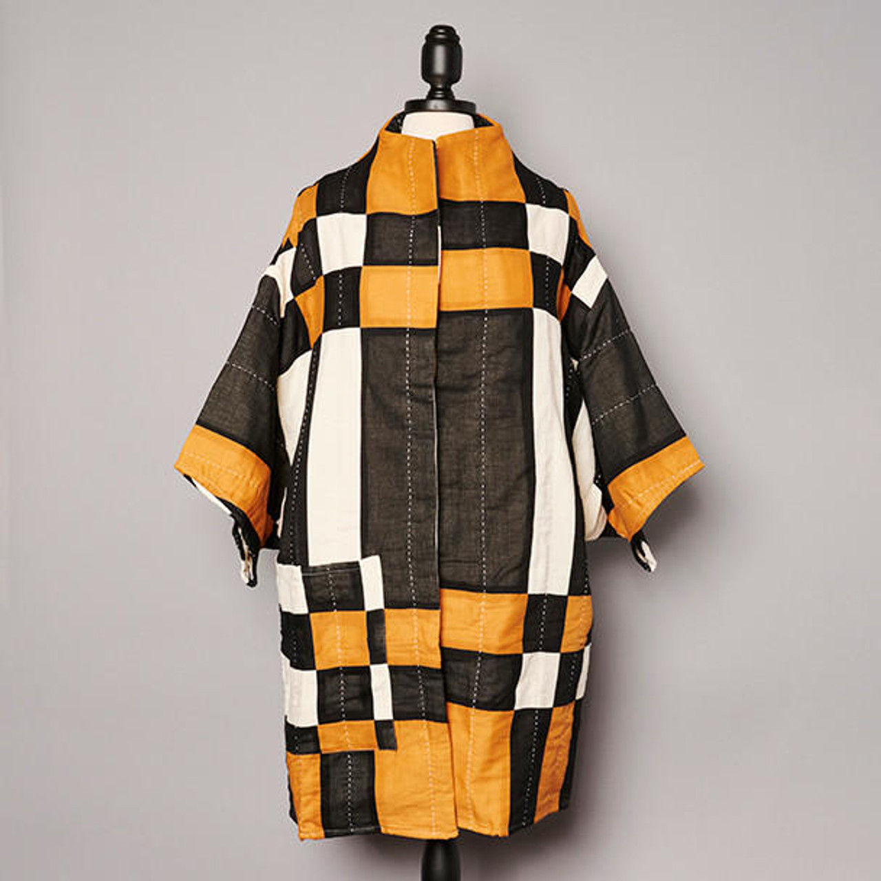 Patchwork Quilted Cocoon Jacket - Philadelphia Museum Of Art