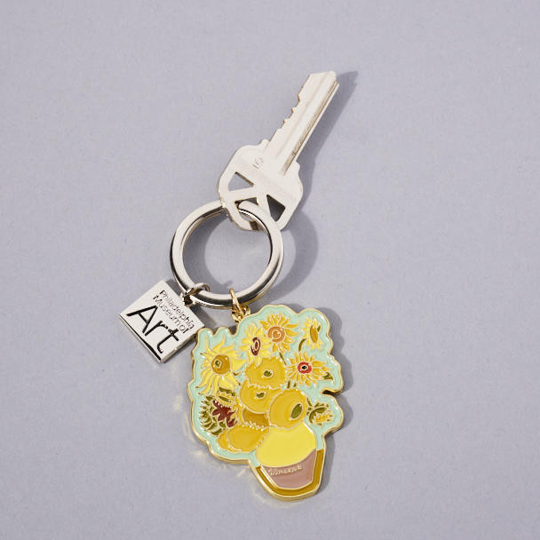 van Gogh Sunflowers Keychain Philadelphia Museum Of Art
