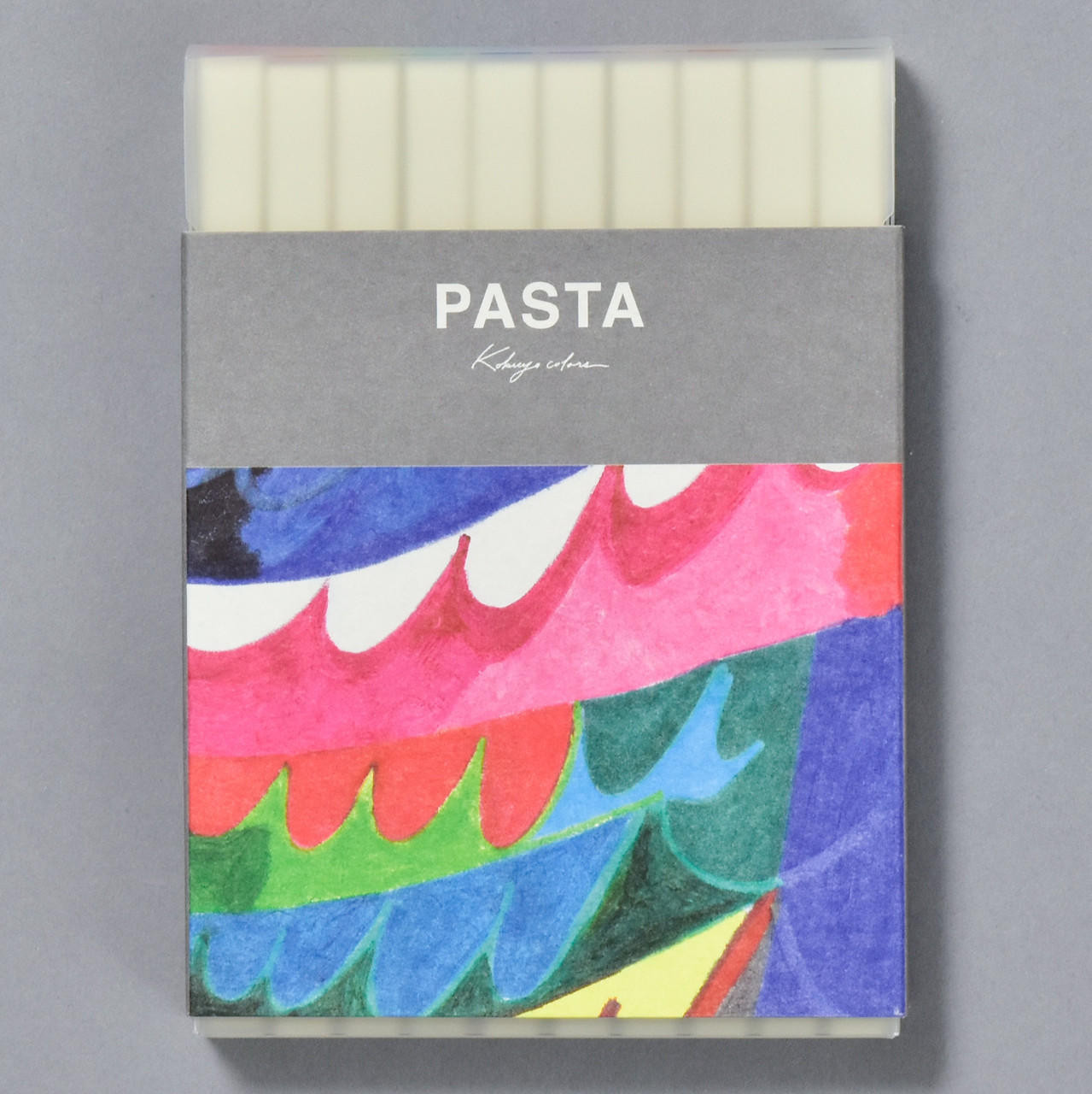 Kokuyo Pasta Solid Marker - Fluorescent - 5 Color Set