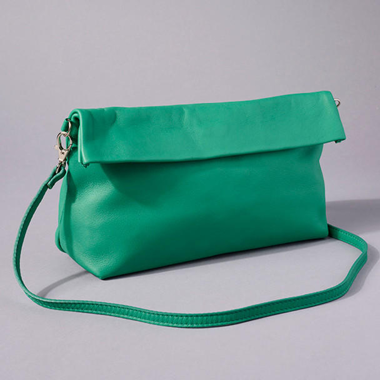 Leather crossbody bag Fauré Le Page Green in Leather - 25253030