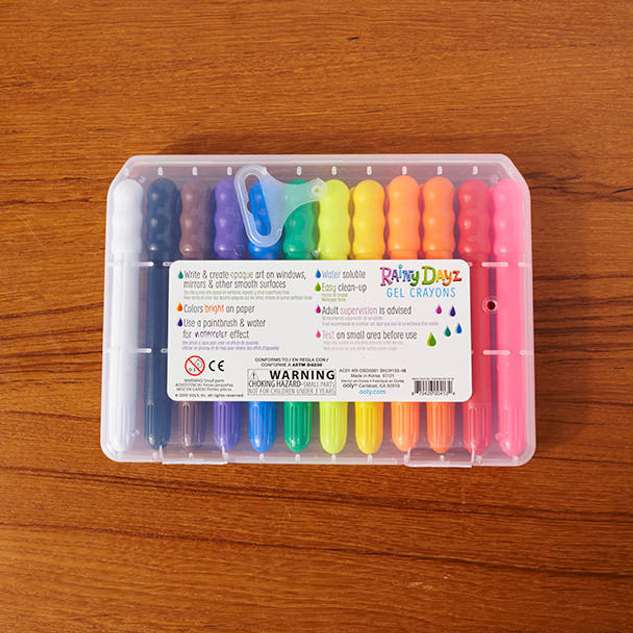 ooly Rainbow Sparkle Watercolor Gel Crayons Simply You