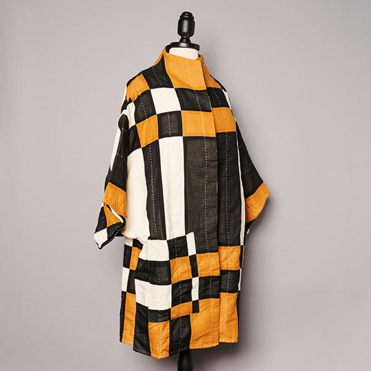 Patchwork Quilted Cocoon Jacket - Philadelphia Museum Of Art