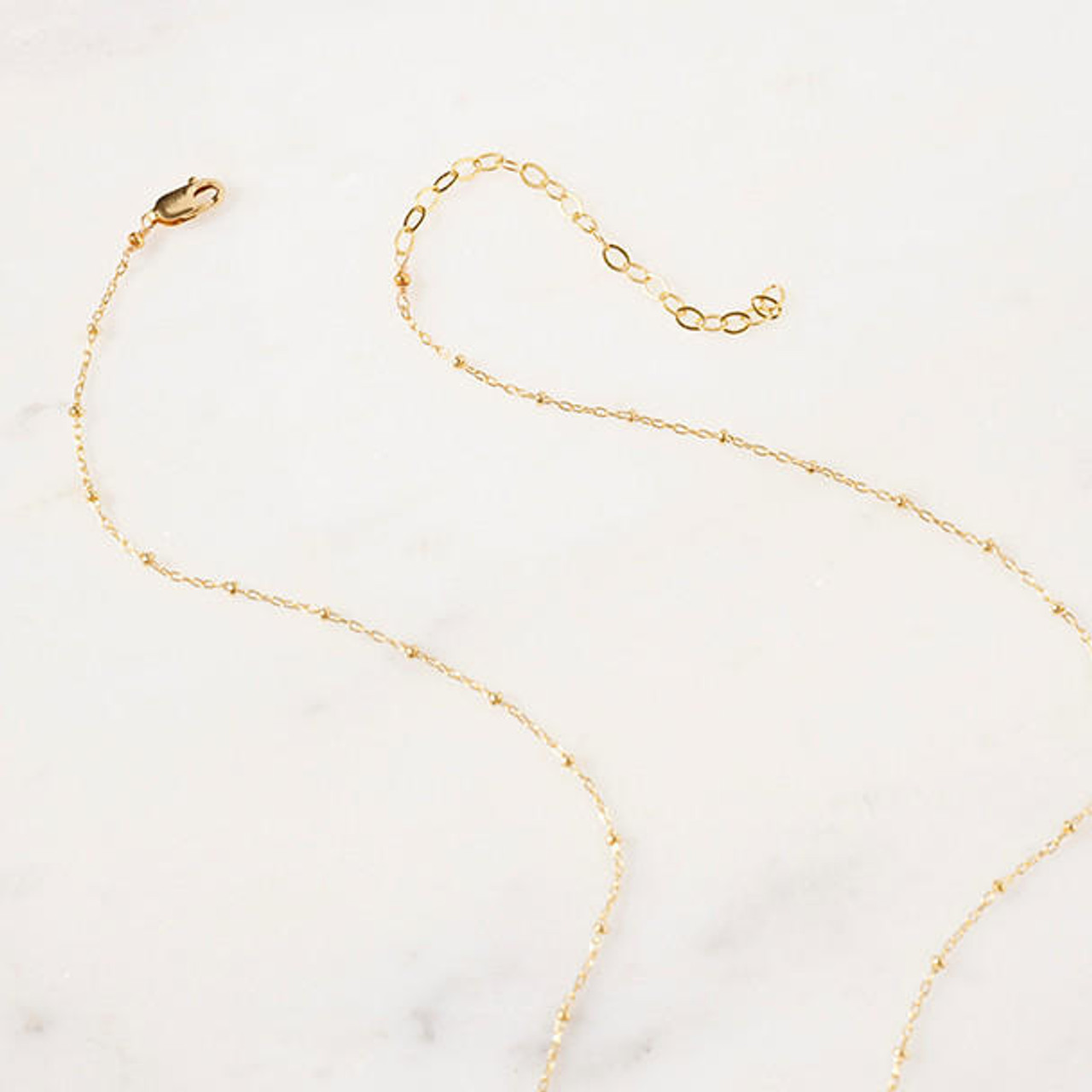 Gold Charms on Oxidized Chain Necklace by Susan Rifkin