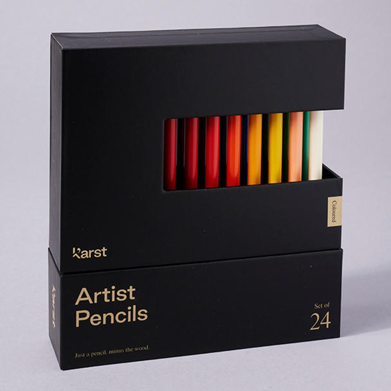 Karst Woodless Artist Pencils, Set of 24