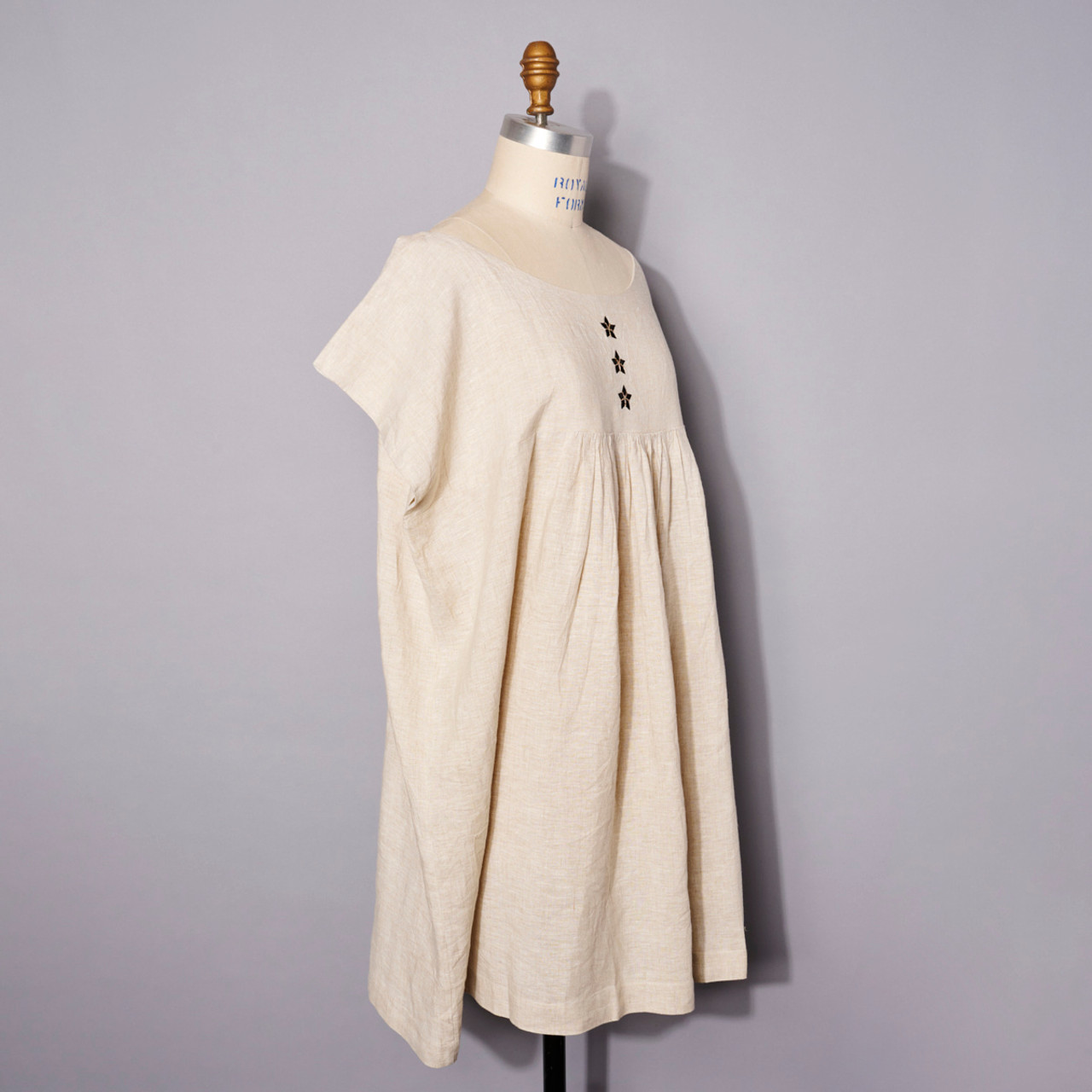 The Day Dreamer Linen Tunic Dress