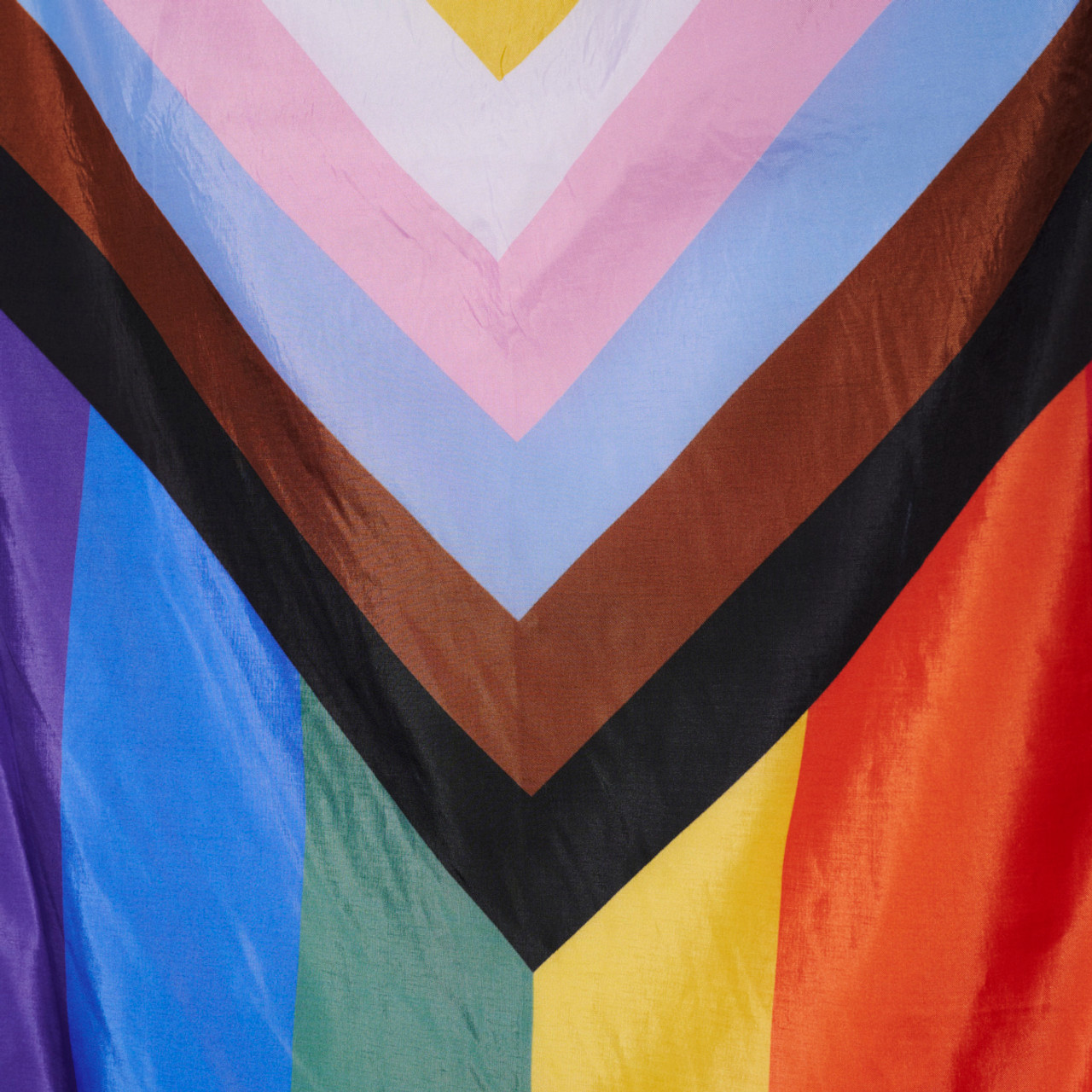 Progress Pride Flag Patch Velcro - Philadelphia Museum Of Art