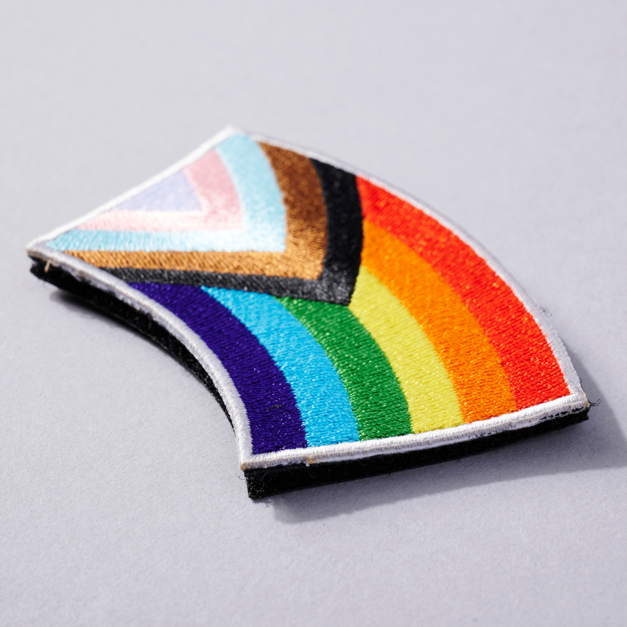 Progress Pride Flag Patch Velcro