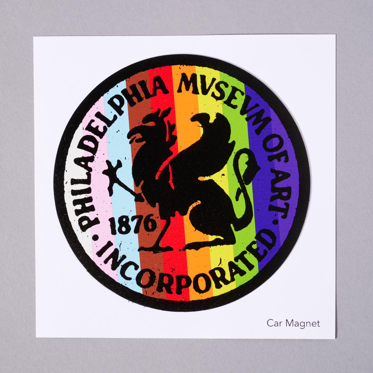 Philadelphia Rainbow Pride Flag Necklace For Sale