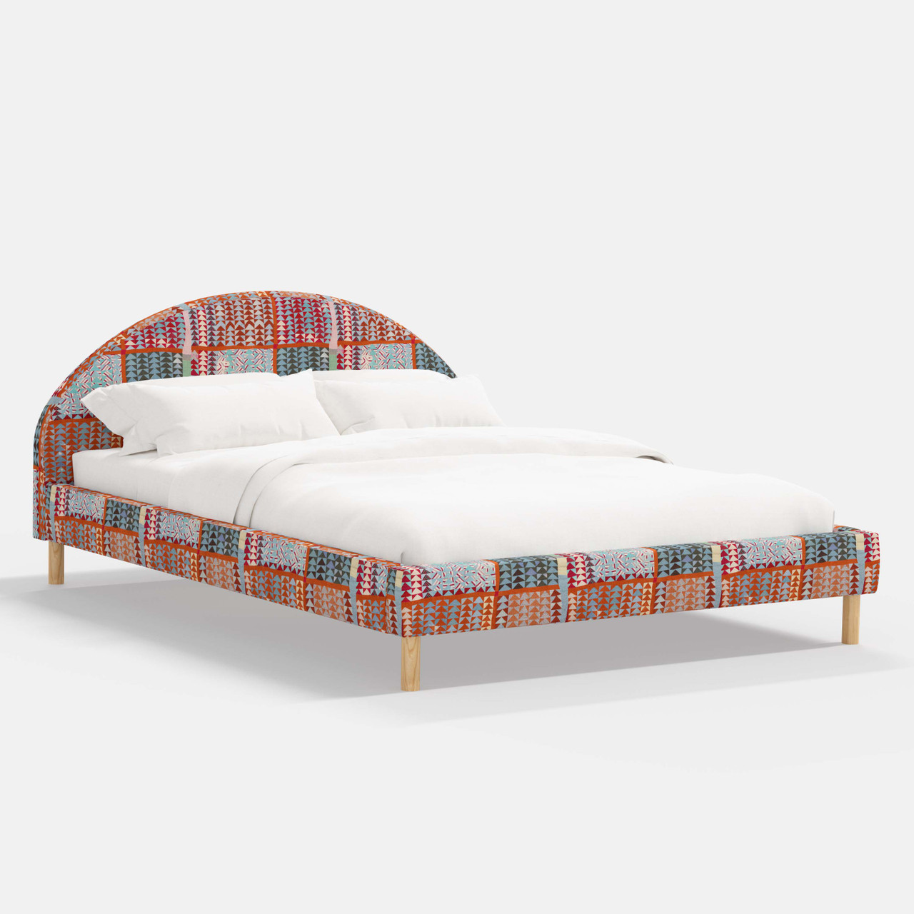 Queen Bed (Round) Dimensions & Drawings