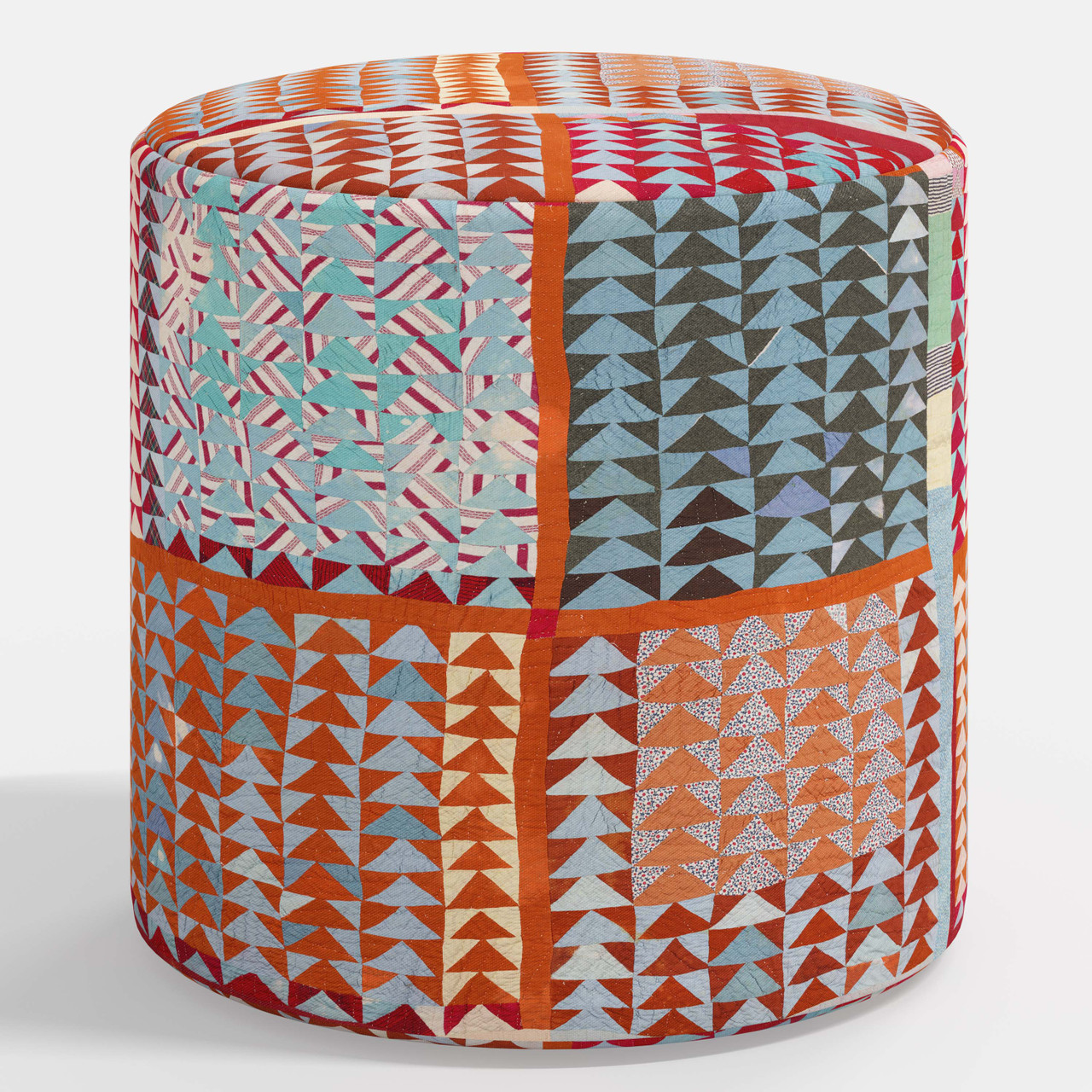 Annie E. Pettway Small Round Ottoman - Philadelphia Museum of Art