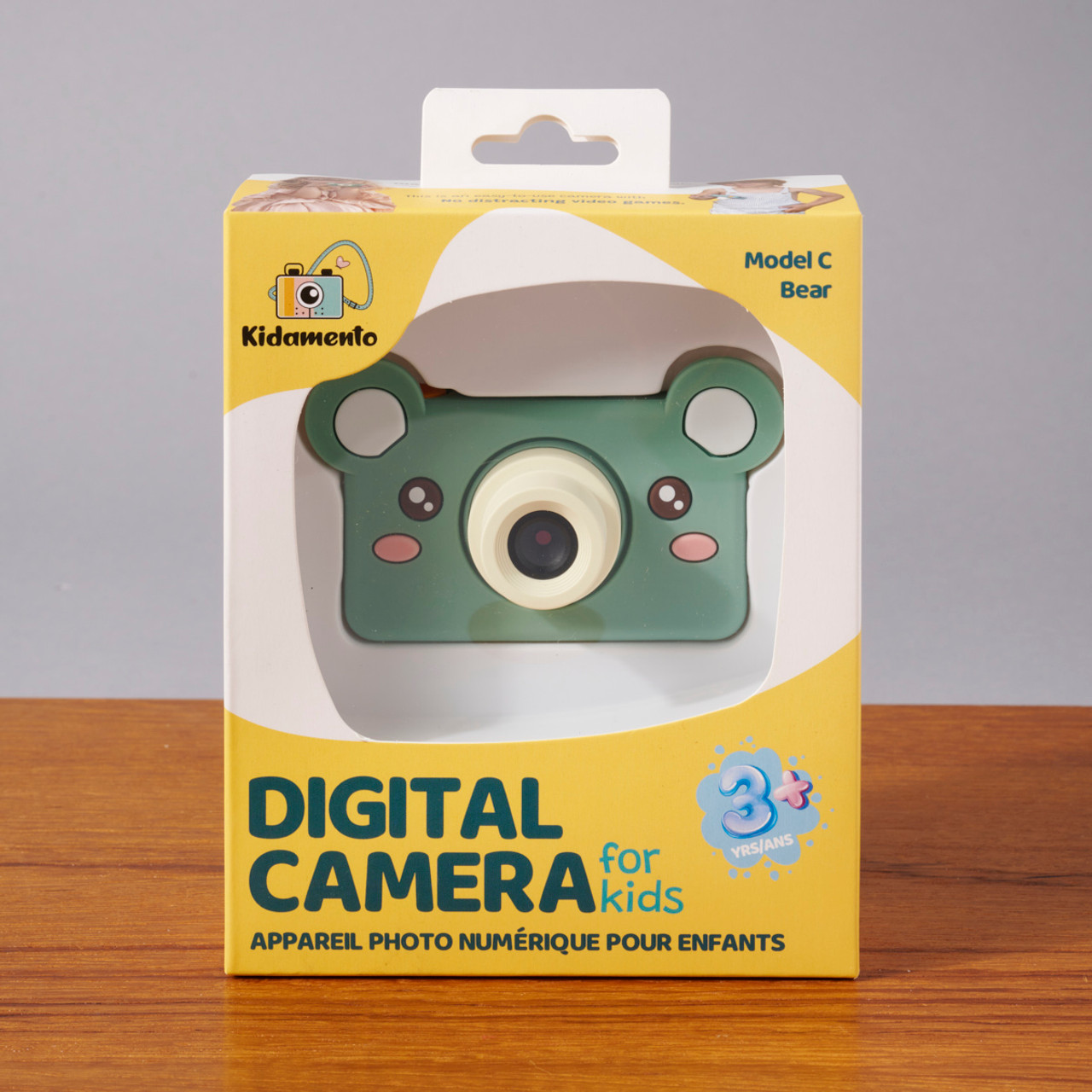 Kidamento Digital Camera for Kids - Mikayo the Bear