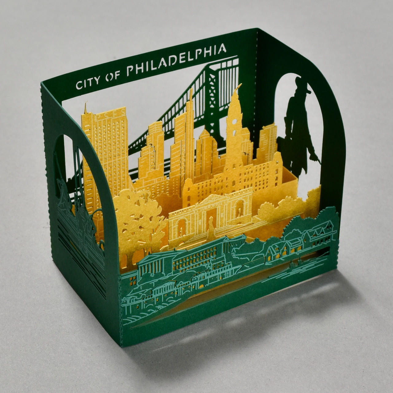 Philadelphia Pop Up Card - Of Art