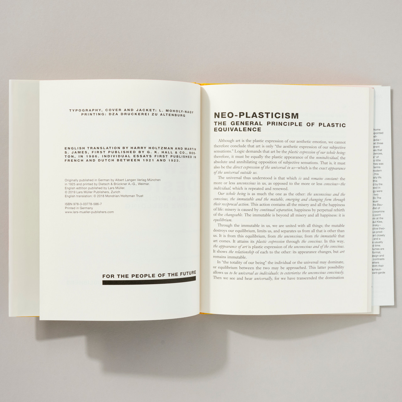 Piet Mondrian: New Design Bauhausbücher 5 - Philadelphia