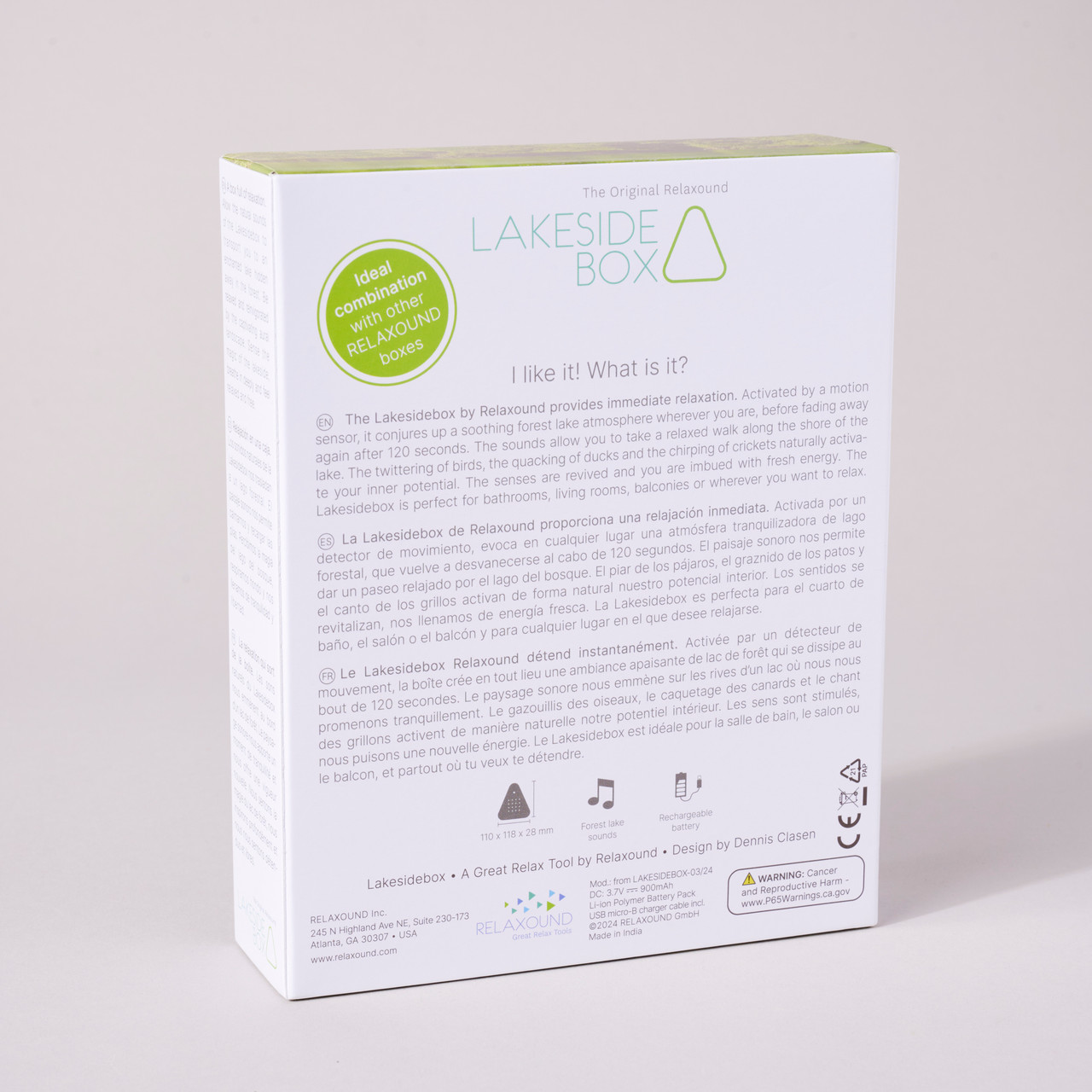 Summertime Lakeside Box - Philadelphia Art Museum Store