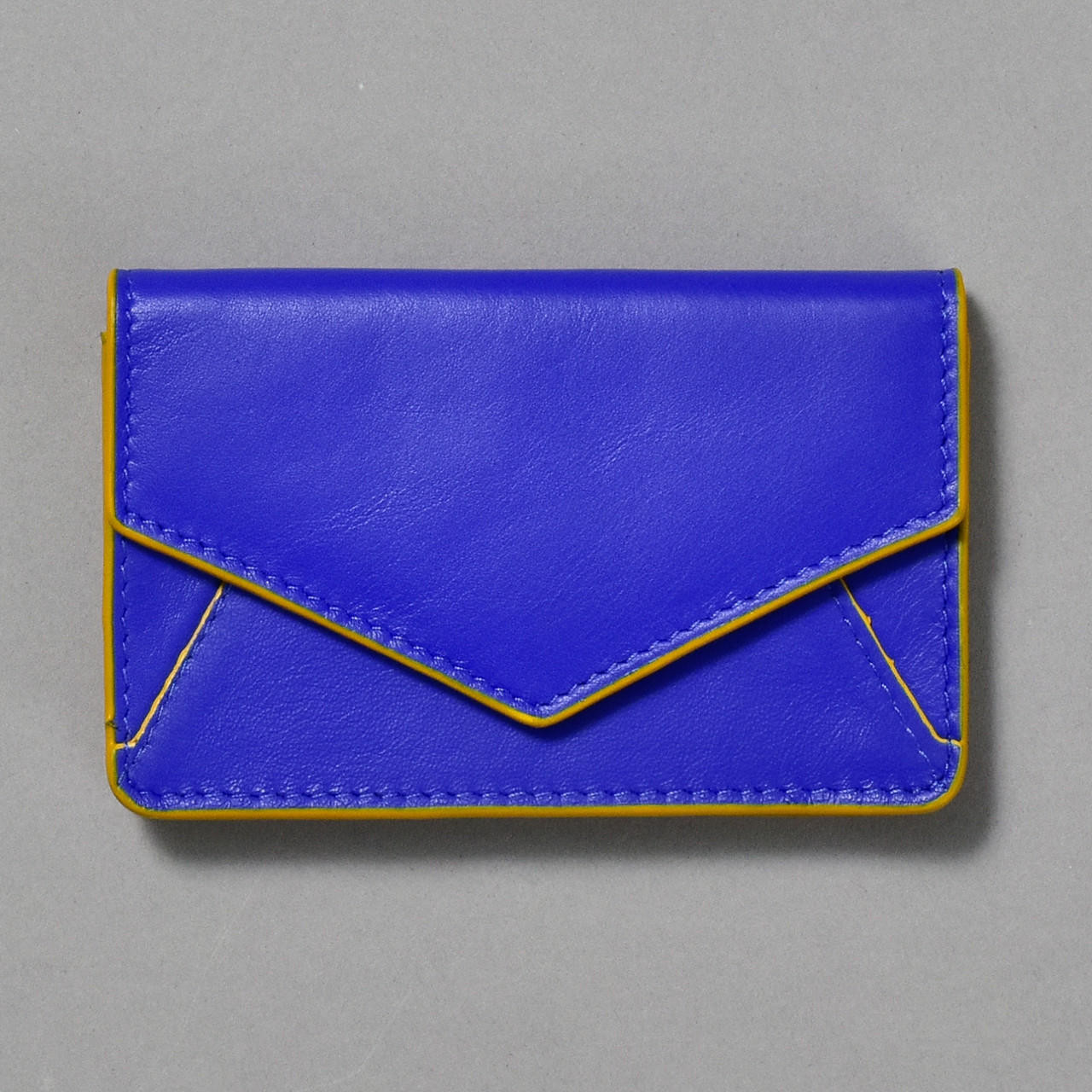 Black Stitch Trim Envelope Wallet - CHARLES & KEITH US