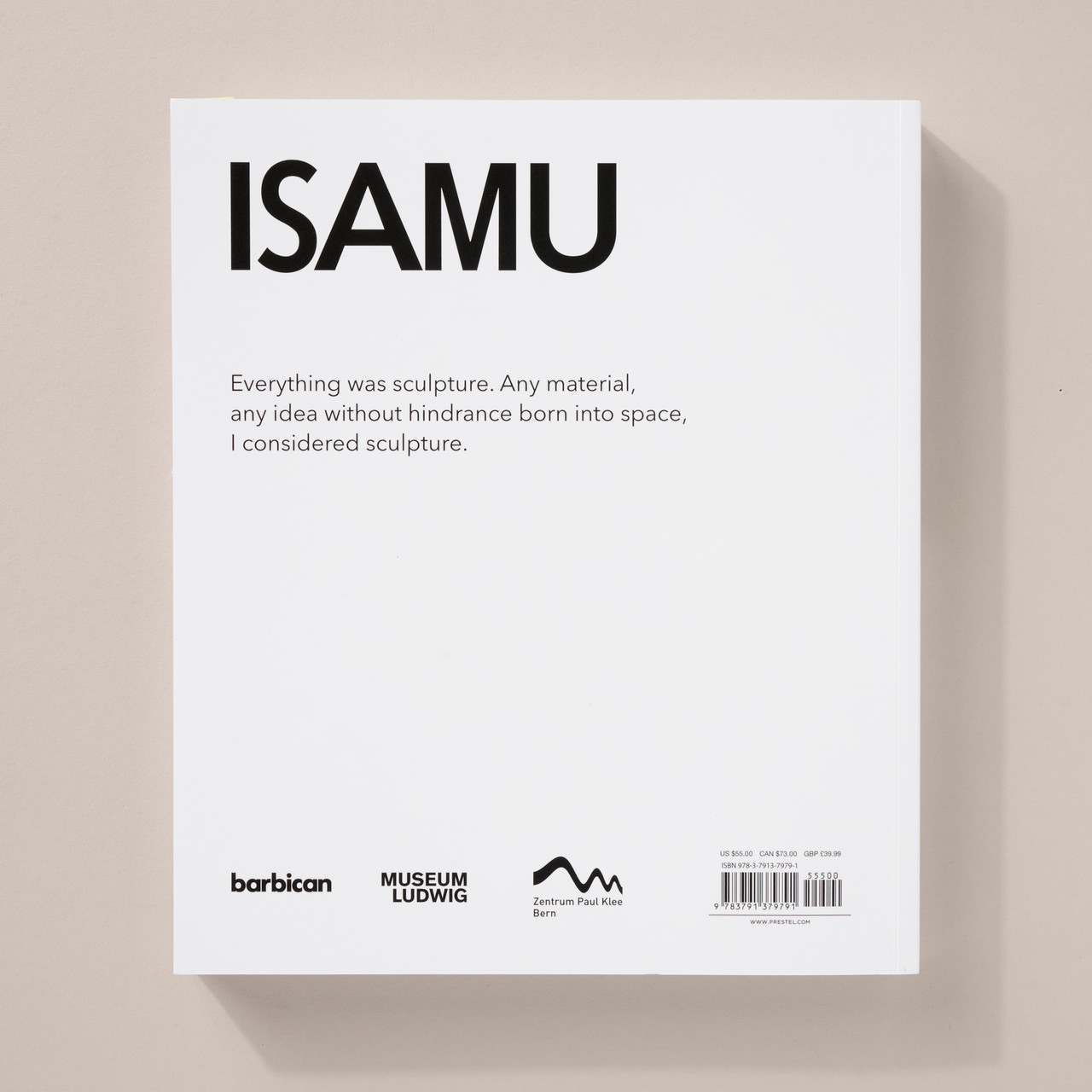 置物 Isamu Noguchi Art Book Isamu Noguchi - Philadelphia Museum Of Art Store