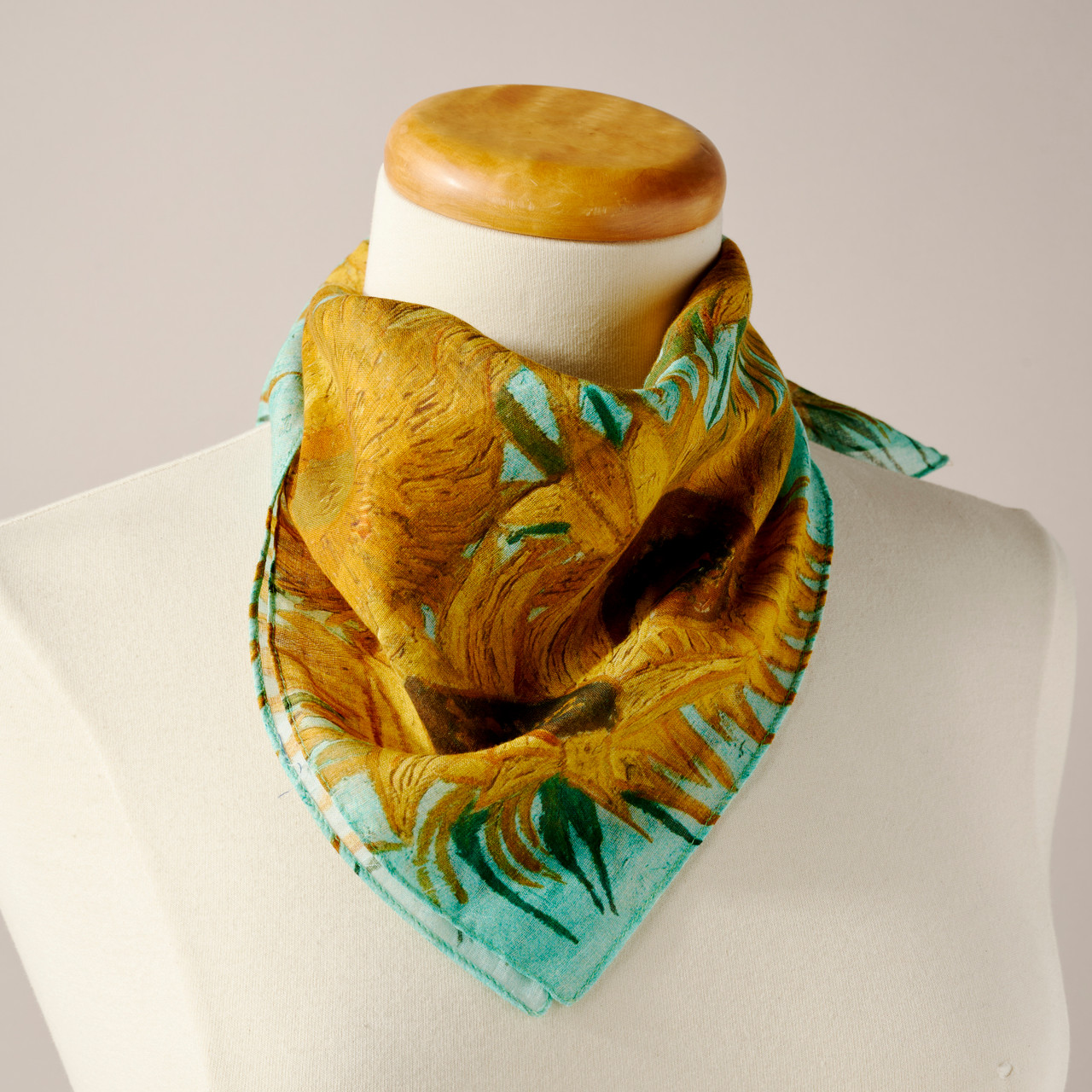 Van Gogh Sunflower Bandana - Philadelphia Art Museum Store