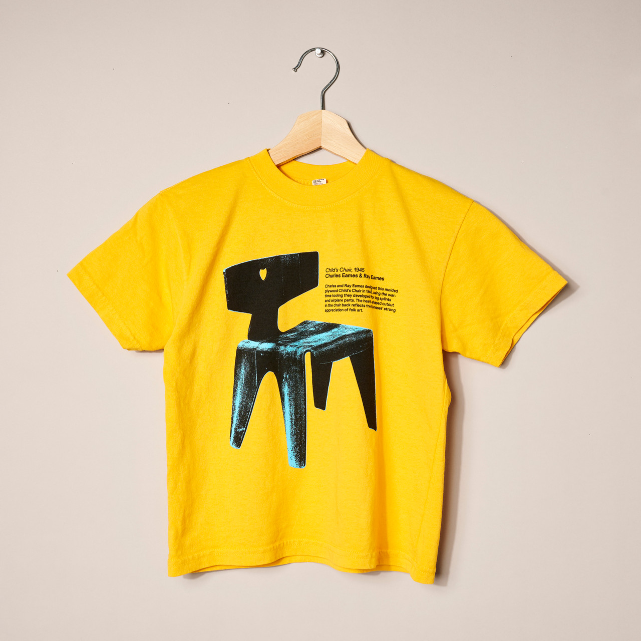 BOOM Kids T-Shirt Eames Chair Gold - Philadelphia Museum Of