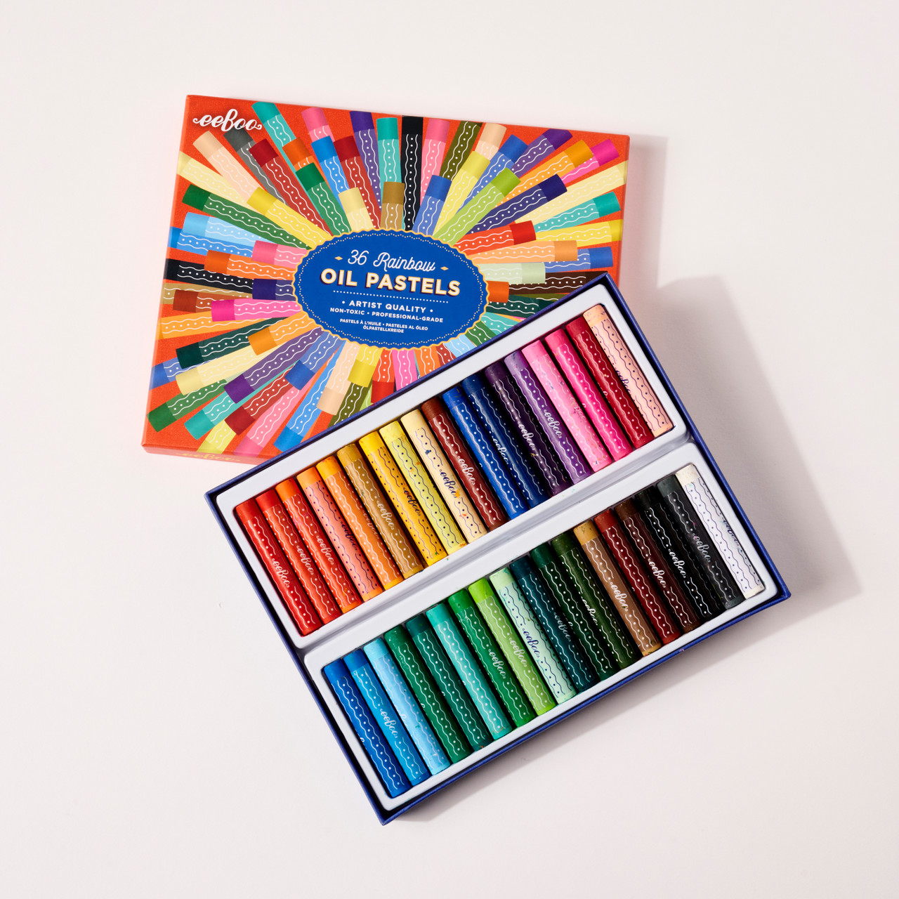 Rainbow 36 Oil Pastels - Philadelphia Museum of Art Store