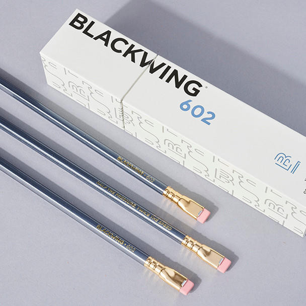 鉛筆セット Blackwing 602 Firm Graphite Pencils - Gunmetal Grey - Philadelphia
