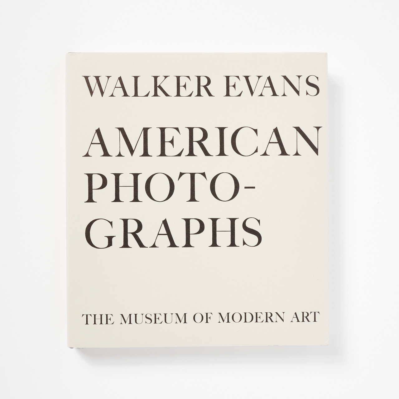 Walker Evans 写真集 Walker Evans: American Photographs Seventy-Fifth Anniversary