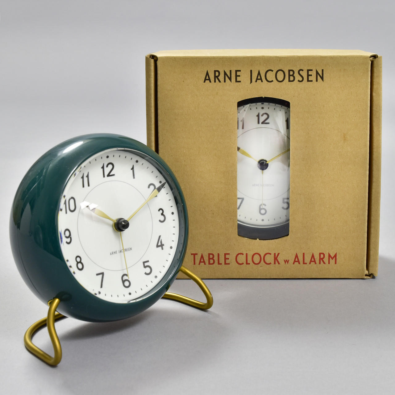 Green Alarm Clock by Arne Jacobsen - Philadelphia Museum Of Art