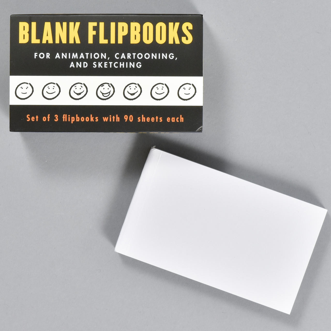 14 Pack Blank Flipbooks, 840 Sheets (1680 Pages) Flip Book Paper for  Animation, Sketching and Cartoon Creation, 120GSM No Bleed Drawing Paper  and Sewn Binding (4.5 x 2.5)