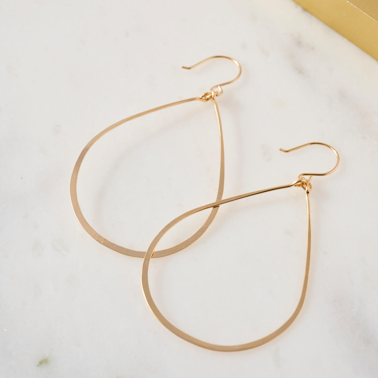 Women's Modern Art Gold-filled Earrings - Gold