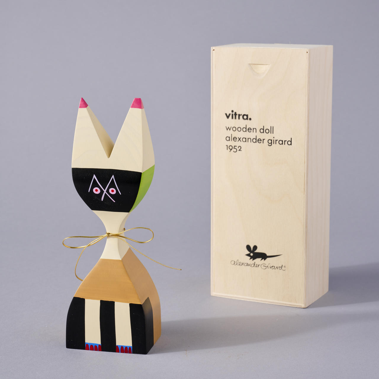 Alexander Girard Wood Dolls produced by Vitra