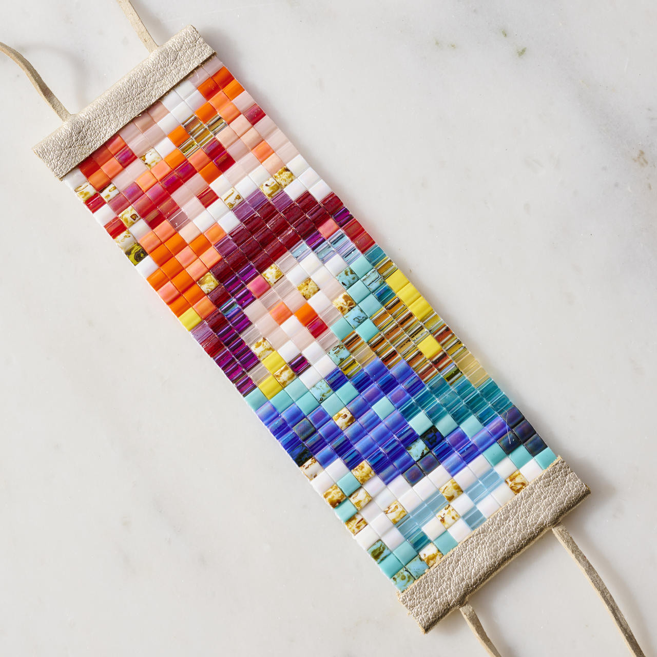 Woven Glass Bead Bracelet by Loominous Design - Philadelphia Museum Of Art