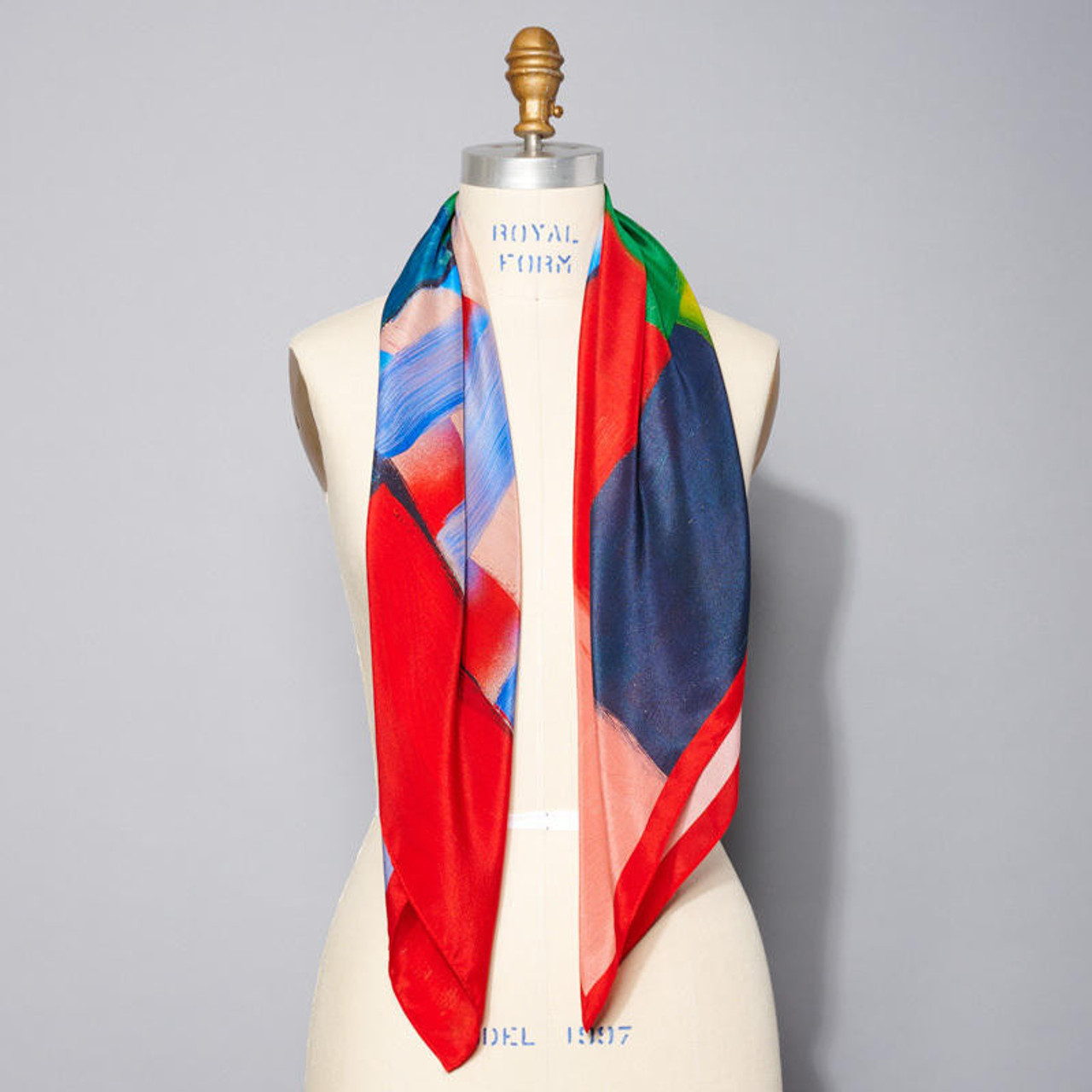 Silk Watercolor Scarf - Philadelphia Museum Of Art