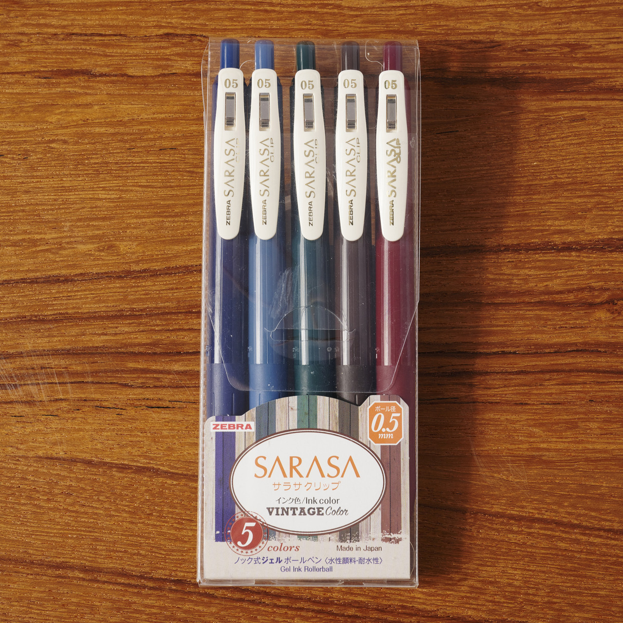 Sarasa Vintage Color Ink Pen Set #1 - Philadelphia Museum Of Art