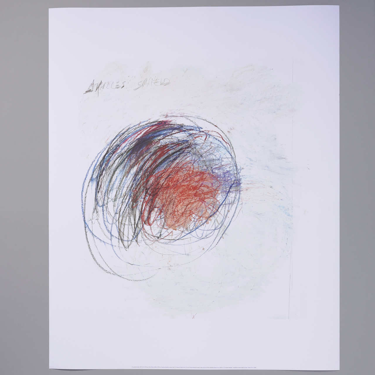 アート・デザイン・音楽 Cy Twombly Fifty Days at Iliam Fifty Days at Iliam: Vengeance of Achilles, 1978 by Cy