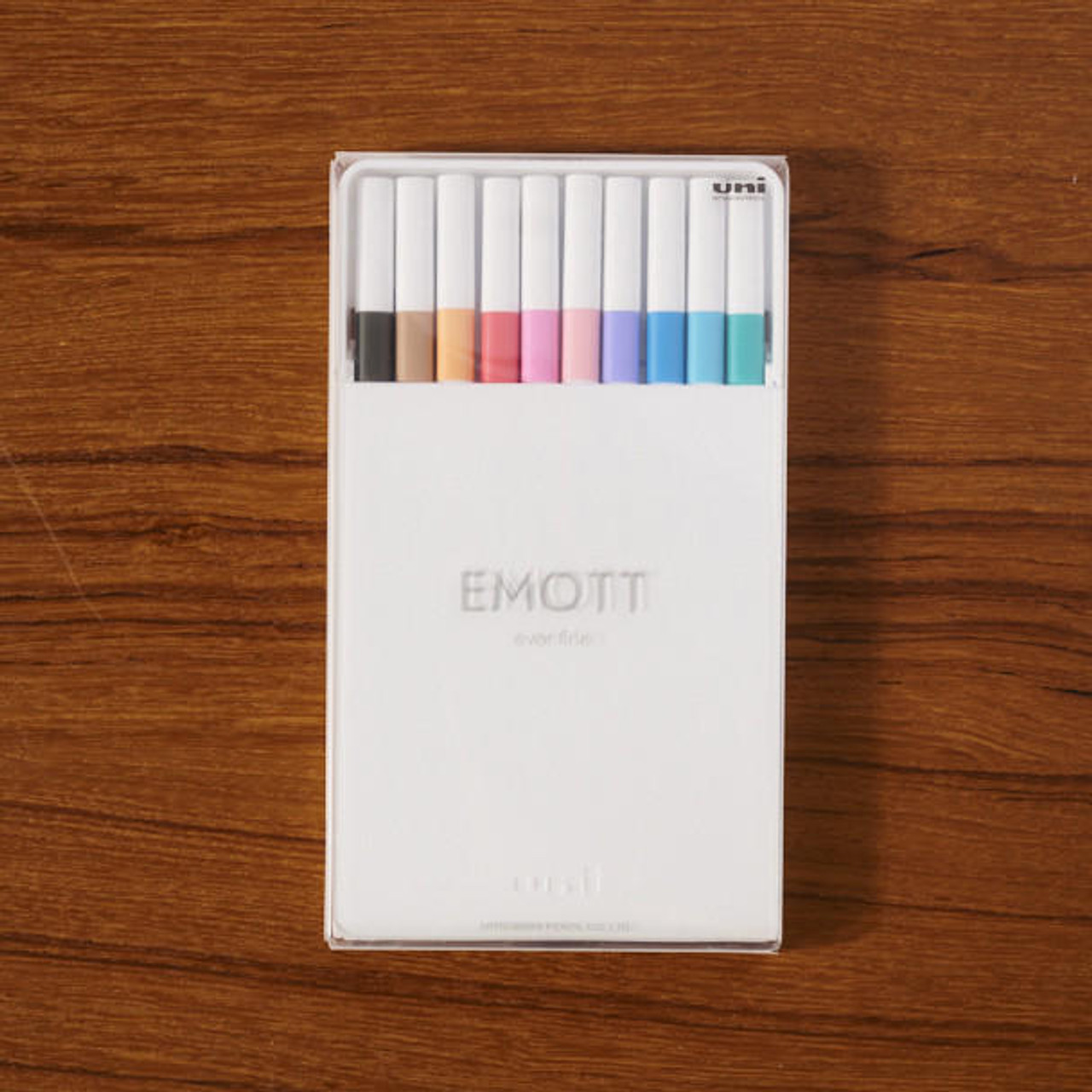 Emott Fineliner Pens Soft Colors Box of 10